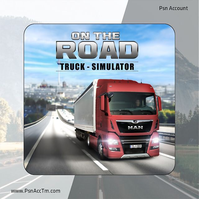 اکانت قانونی بازی On The Road The Truck Simulator برای کنسول PS4 و PS5