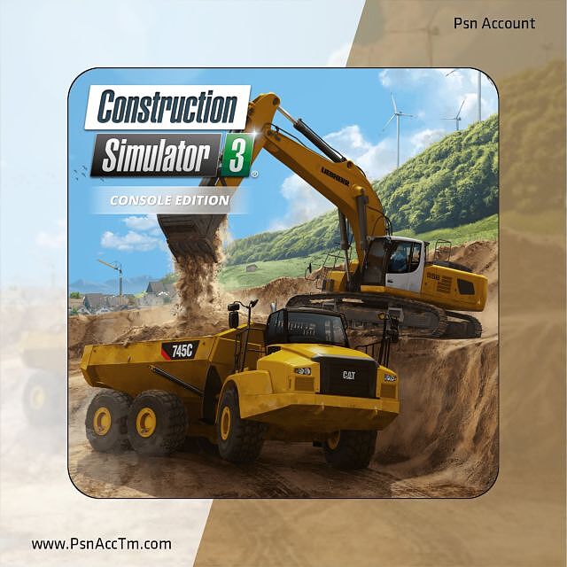 اکانت قانونی بازی Construction Simulator 3 - Console Edition برای کنسول PS4 و PS5