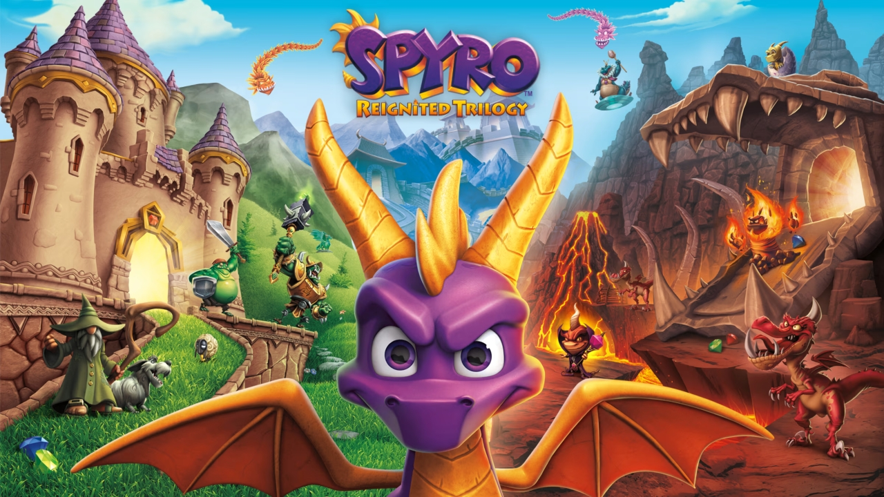  9. Spyro Reignited Trilogy  • نمره متا: 84/100      &nbsp;&nbsp;&nbsp;&nbsp;&nbsp;&nbsp;&nbsp; • سبک بازی: پلتفرمر      &nbsp;&nbsp;&nbsp;&nbsp;&nbsp;&nbsp;&nbsp; • رده‌بندی سنی: +7      &nbsp;&nbsp;&nbsp;&nbsp;&nbsp;&nbsp;&nbsp; • توضیح کوتاه: سفر دوباره به دنیای فانتزی و ماجراجویی با اسپایرو.      &nbsp;&nbsp;&nbsp;&nbsp;&nbsp;&nbsp;&nbsp; • نسخه پلی استیشن: PS4      &nbsp;&nbsp;&nbsp;&nbsp;&nbsp;&nbsp;&nbsp;