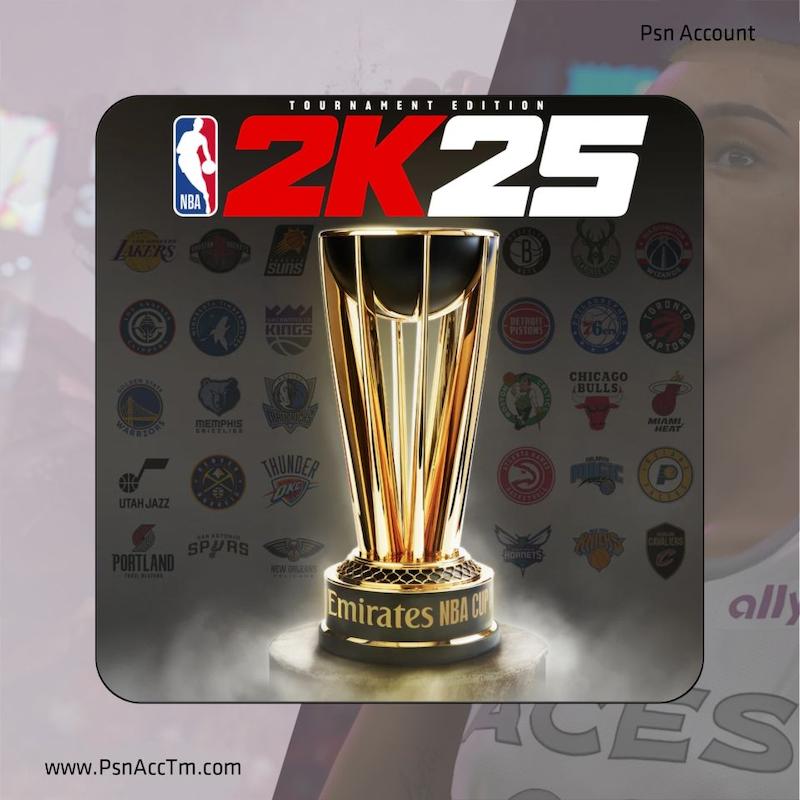 اکانت قانونی بازی    NBA 2K25 Tournament Editio | برای کنسول PS4 & PS5