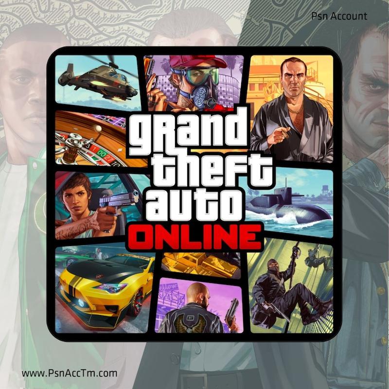 اکانت قانونی بازی     Grand Theft Auto Online | برای کنسول PS4 & PS5
