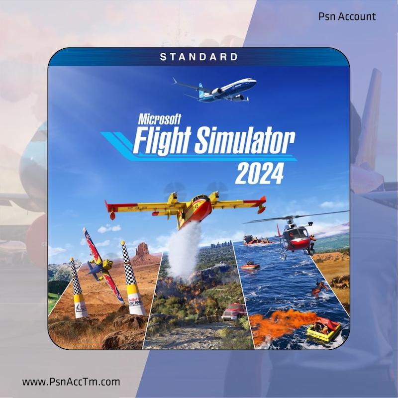 اکانت قانونی بازی       Microsoft Flight Simulator 2024 - Standard Edition  | برای کنسول PS4 & PS5