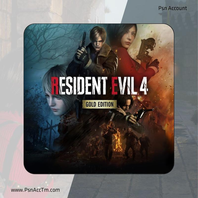اکانت قانونی بازی       Resident Evil 4 Gold Edition  | برای کنسول PS4 & PS5