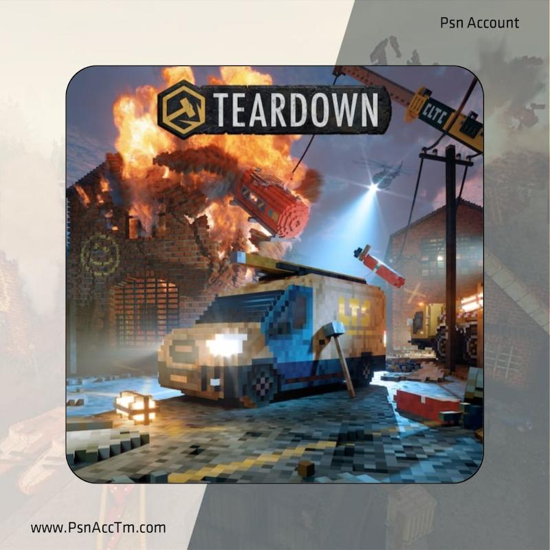 اکانت قانونی بازی       Teardown | برای کنسول PS4 & PS5
