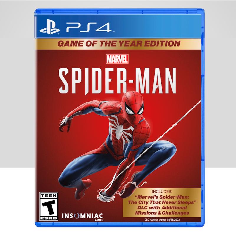 دیسک بازی Marvel’s Spider-Man Game of The Year کارکرده و آکبند برای PS4 و PS5