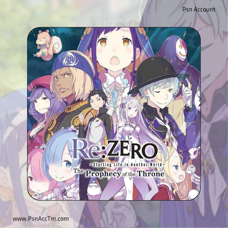 اکانت قانونی بازی   Re:ZERO -Starting Life in Another World- The Prophecy of the Throne  | برای کنسول PS4 & PS5