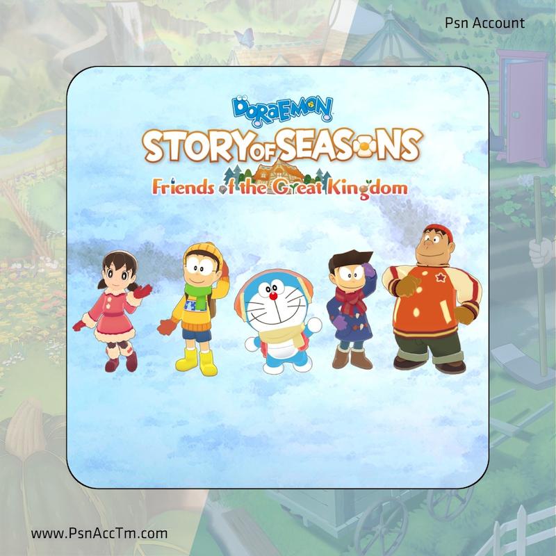 اکانت قانونی بازی   DORAEMON STORY OF SEASONS: Friends of the Great Kingdom | برای کنسول PS4 & PS5 