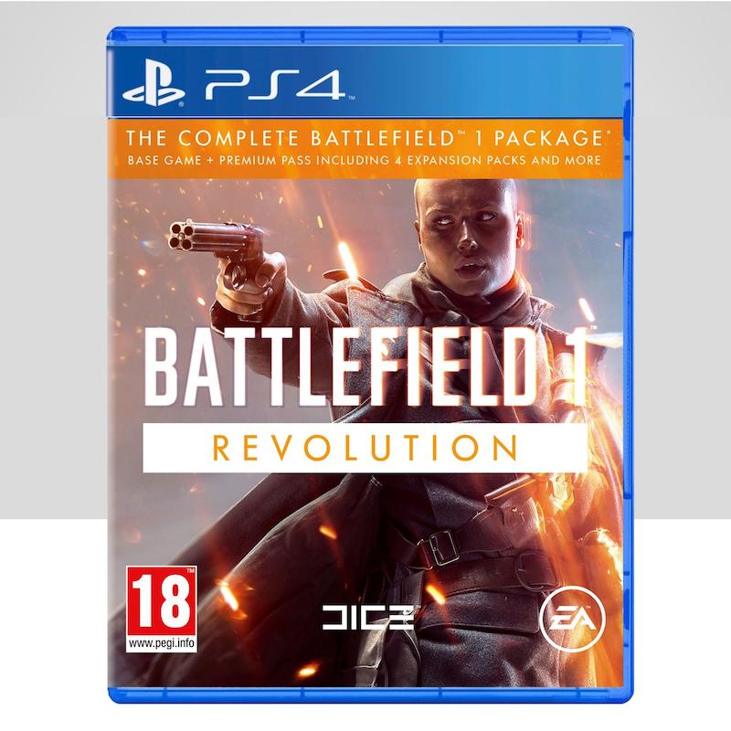 دیسک بازی  Battlefield 1 Revolution  کارکرده و آکبند برای PS4 و PS5 