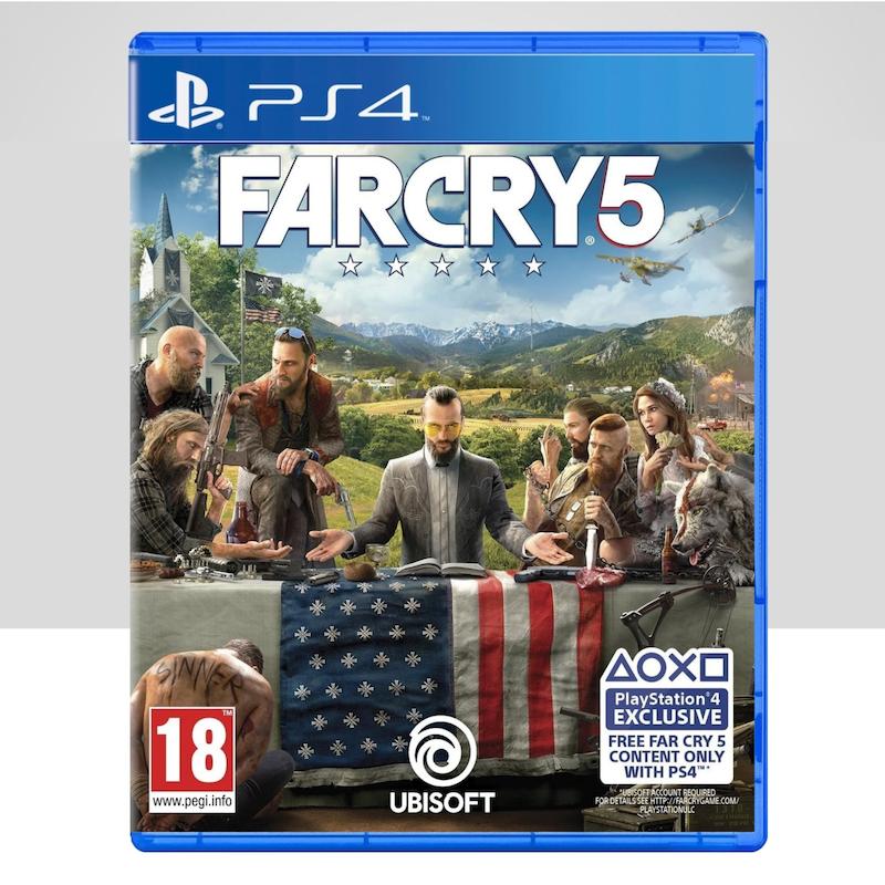 دیسک بازی  Far Cry 5  کارکرده و آکبند برای PS4 و PS5 