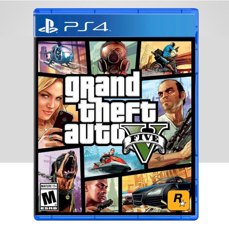 دیسک بازی  Grand Theft Auto V  کارکرده و آکبند برای PS4 و PS5 