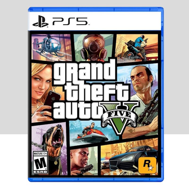 دیسک بازی  Grand Theft Auto V  کارکرده و آکبند برای   PS5  