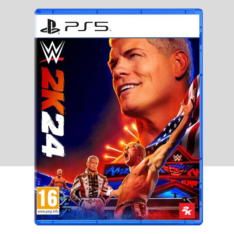 دیسک بازی   WWE 2K24 Cross Gen Bundle  کارکرده و آکبند برای    PS5 