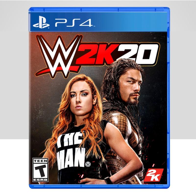 دیسک بازی   WWE 2K20  کارکرده و آکبند برای PS4 و PS5  
