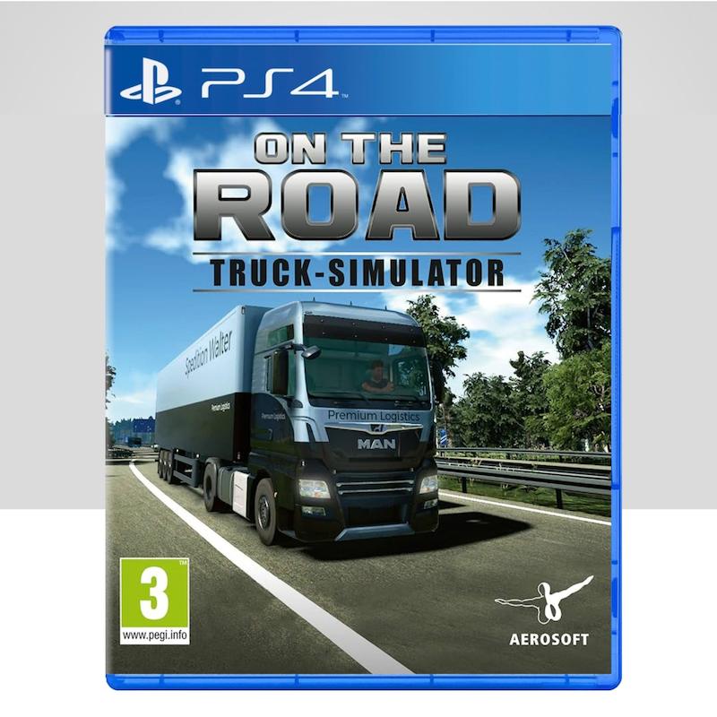 دیسک بازی    On The Road Truck Simulator کارکرده و آکبند برای PS4 و PS5  