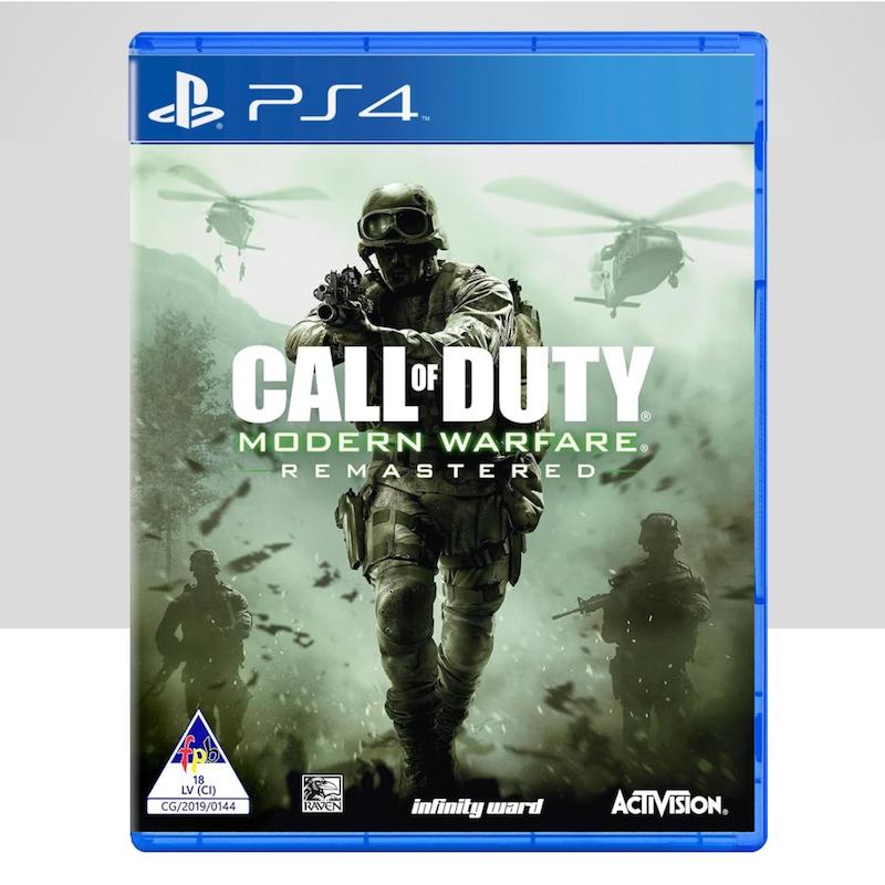 دیسک بازی   Modern Warfare Remastered   کارکرده و آکبند برای PS4 و PS5 