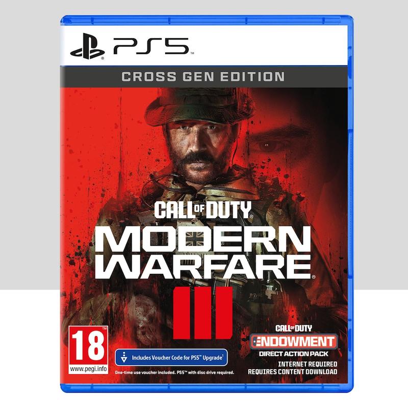 دیسک بازی   Call of Duty: Modern Warfare III – Cross‑Gen Bundle کارکرده و آکبند برای  PS5  