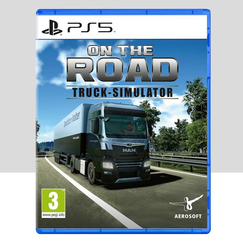 دیسک بازی    On The Road Truck Simulator کارکرده و آکبند برای  PS5   