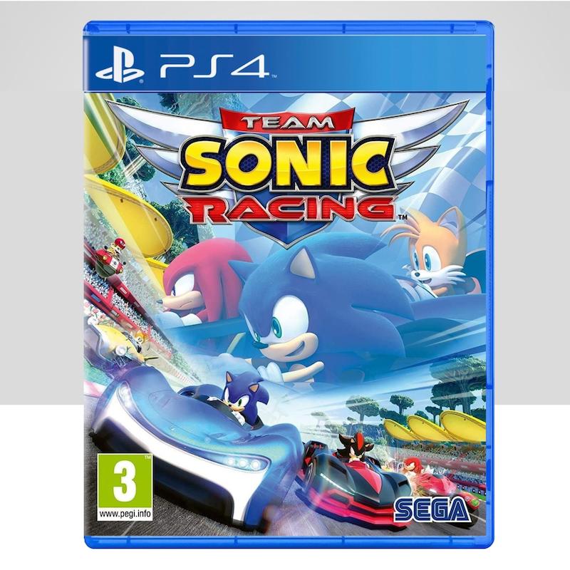 دیسک بازی    Team Sonic Racing  کارکرده و آکبند برای PS4 و PS5 