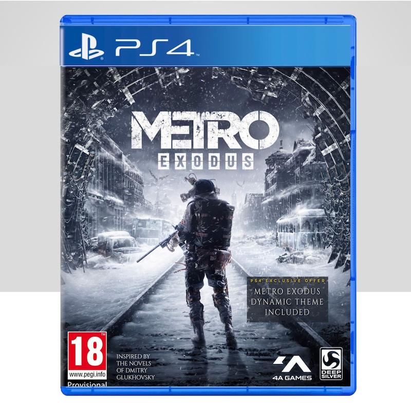 دیسک بازی   Metro Exodus کارکرده و آکبند برای PS4 و PS5 