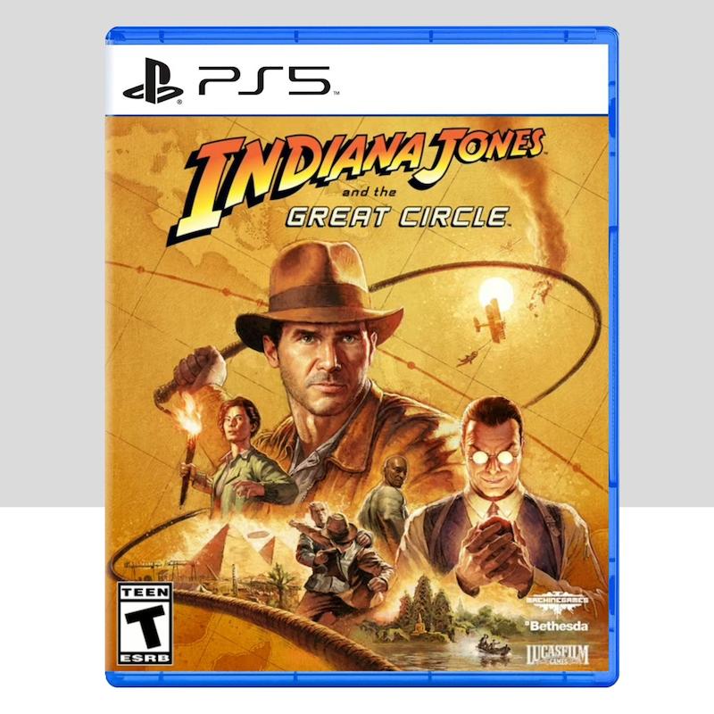 دیسک بازی    Indiana Jones and the Great Circle  کارکرده و آکبند برای  PS5  