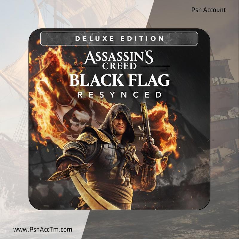 اکانت قانونی بازی   Assassin's Creed Black Flag Resynced Deluxe Edition  برای کنسول PS5 