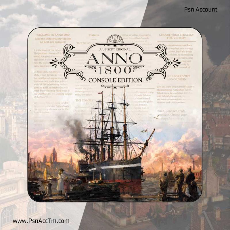 اکانت قانونی بازی Anno 1800™ Console Edition - Standard برای کنسول PS5 