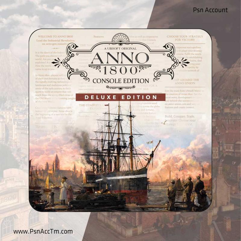 اکانت قانونی بازی Anno 1800™ Console Edition - Deluxe  برای کنسول PS5  
