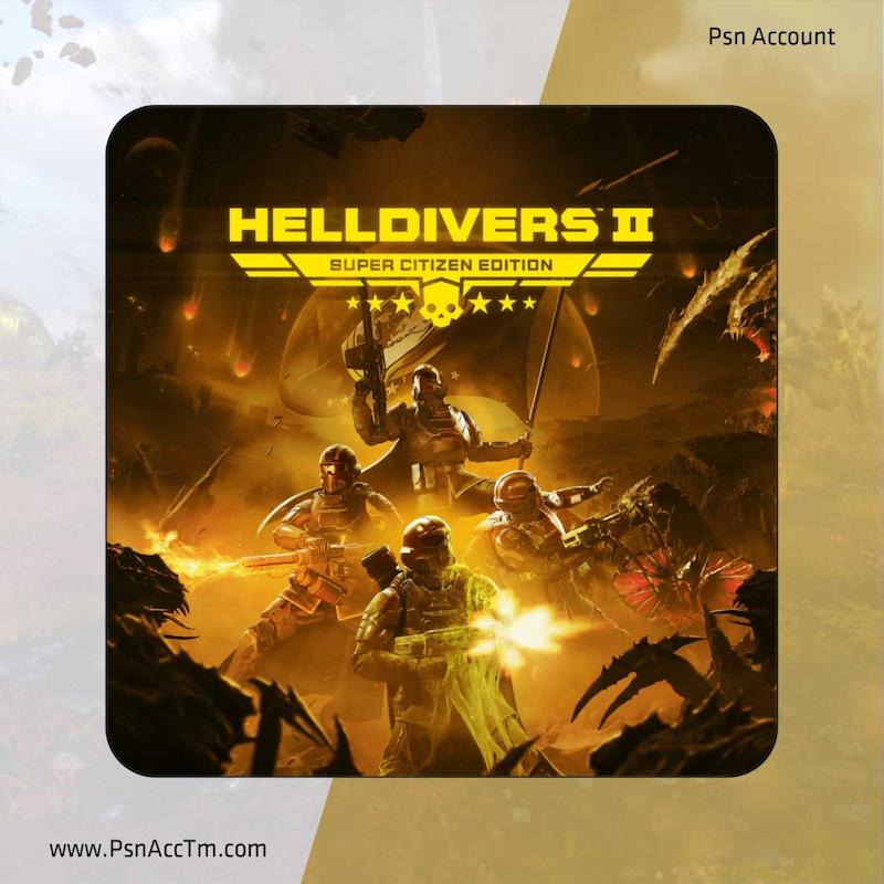 اکانت قانونی بازی HELLDIVERS™ 2 Super Citizen Edition برای کنسول PS5 