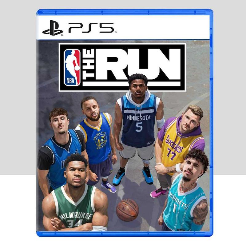 دیسک بازی    NBA THE RUN کارکرده و آکبند برای  PS5 