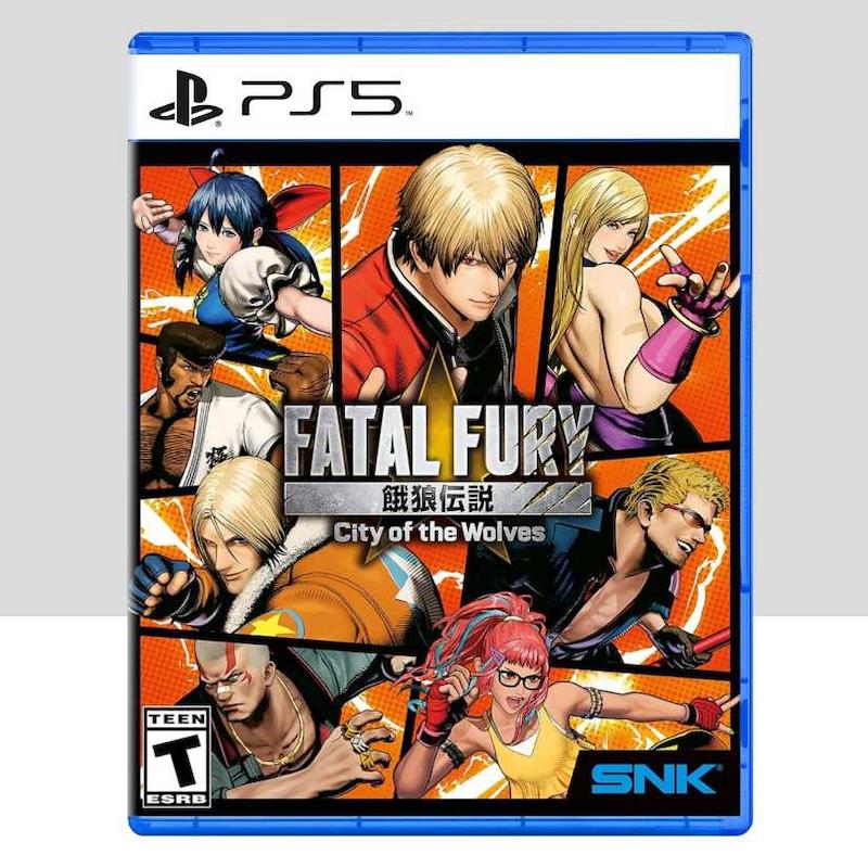 دیسک بازی    FATAL FURY: City of the Wolves کارکرده و آکبند برای  PS5 