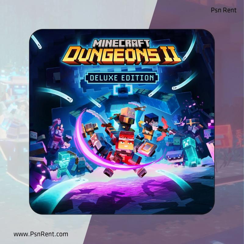 اجاره اکانت قانونی Minecraft Dungeons II Deluxe Edition  برای PS5 
