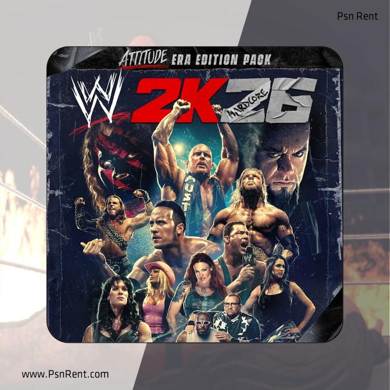 اجاره اکانت قانونی  WWE 2K26 Attitude Era Edition  برای PS5 