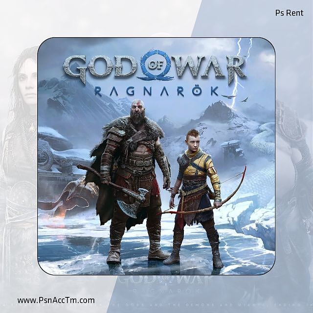 اجاره اکانت قانونی God Of War Ragnarok برای PS4 و PS5