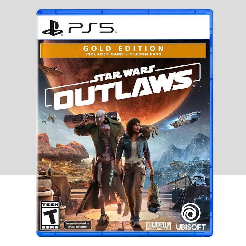 اجاره دیسک بازی   Star Wars Outlaws Gold Edition برای PS5 