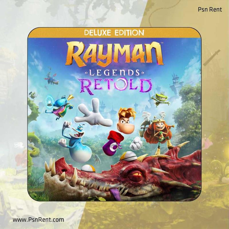 اجاره اکانت قانونی    Rayman Legends Retold Deluxe Edition برای PS5  