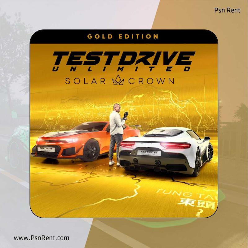 اجاره اکانت قانونی  Test Drive Unlimited Solar Crown - Gold Edition برای PS5 