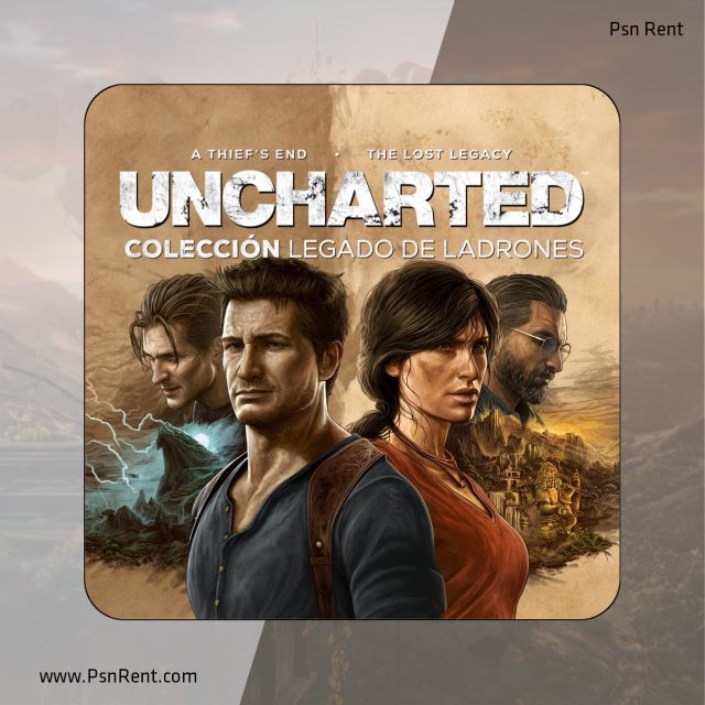 اجاره اکانت قانونی Uncharted Legacy of Thieves Collection برای PS5