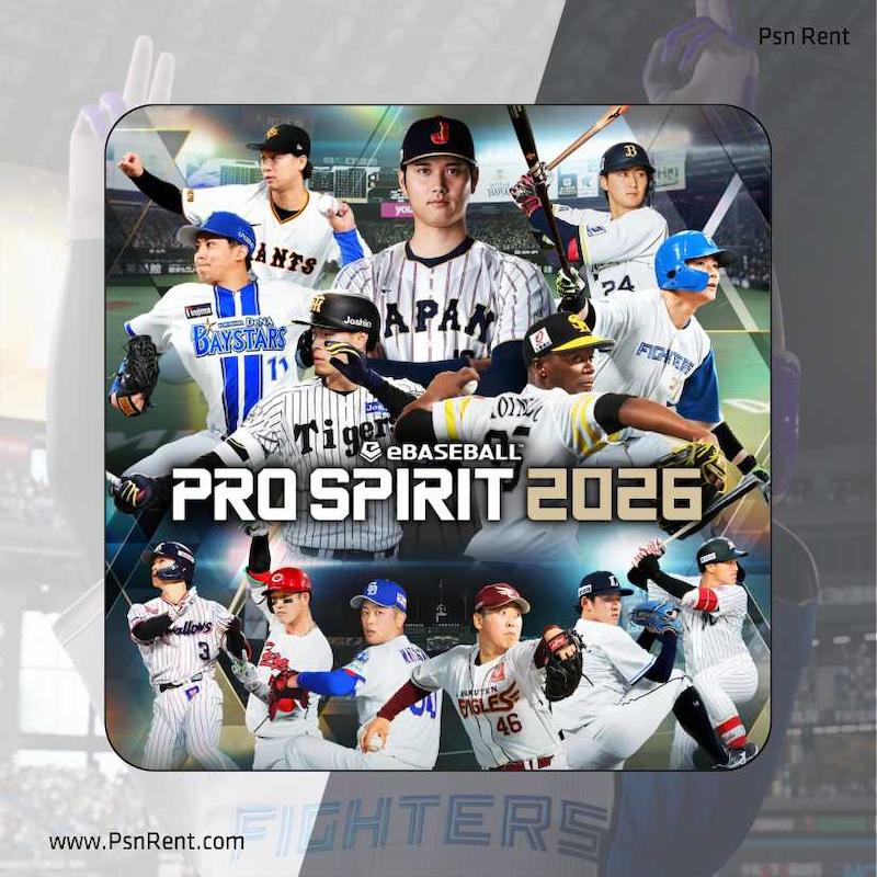 اجاره اکانت قانونی  eBaseball™: PRO SPIRIT 2026 برای PS5 