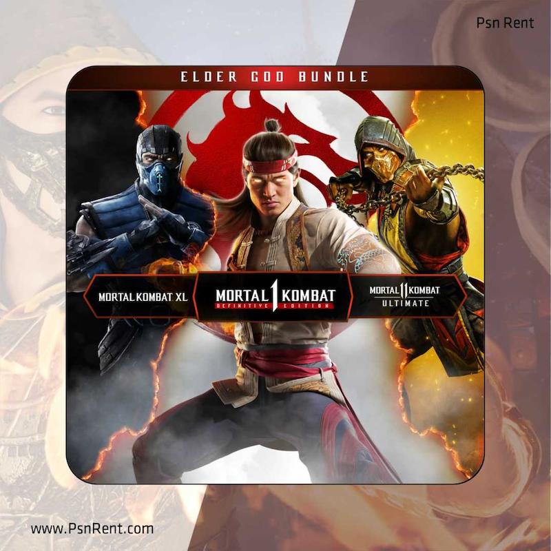اجاره اکانت قانونی    Mortal Kombat: Elder God Bundle برای PS5  