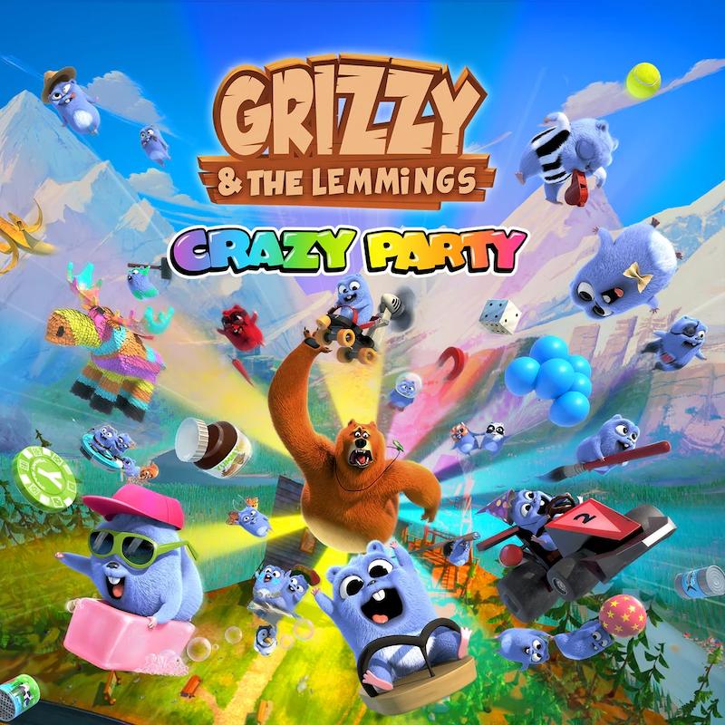 اجاره اکانت قانونی  Grizzy and the Lemmings - Crazy Party  برای PS5  
