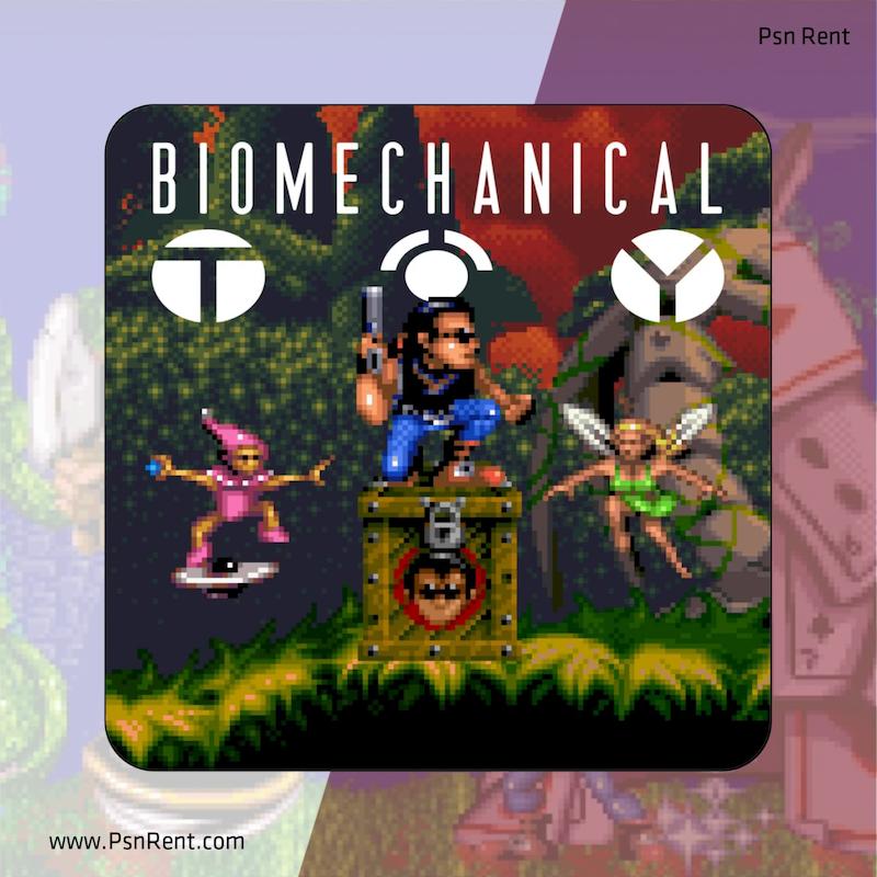  کاور بازی کلاسیک بایومکانیکال توی Biomechanical Toy