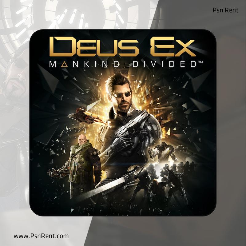  کاور بازی دئوس اکس منکیند دیوایدد Deus Ex Mankind Divided
