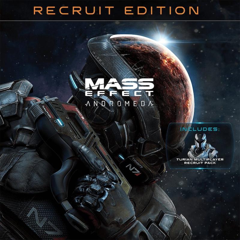 کاور بازی مس افکت آندرومدا استاندارد ریکروت Mass Effect Andromeda