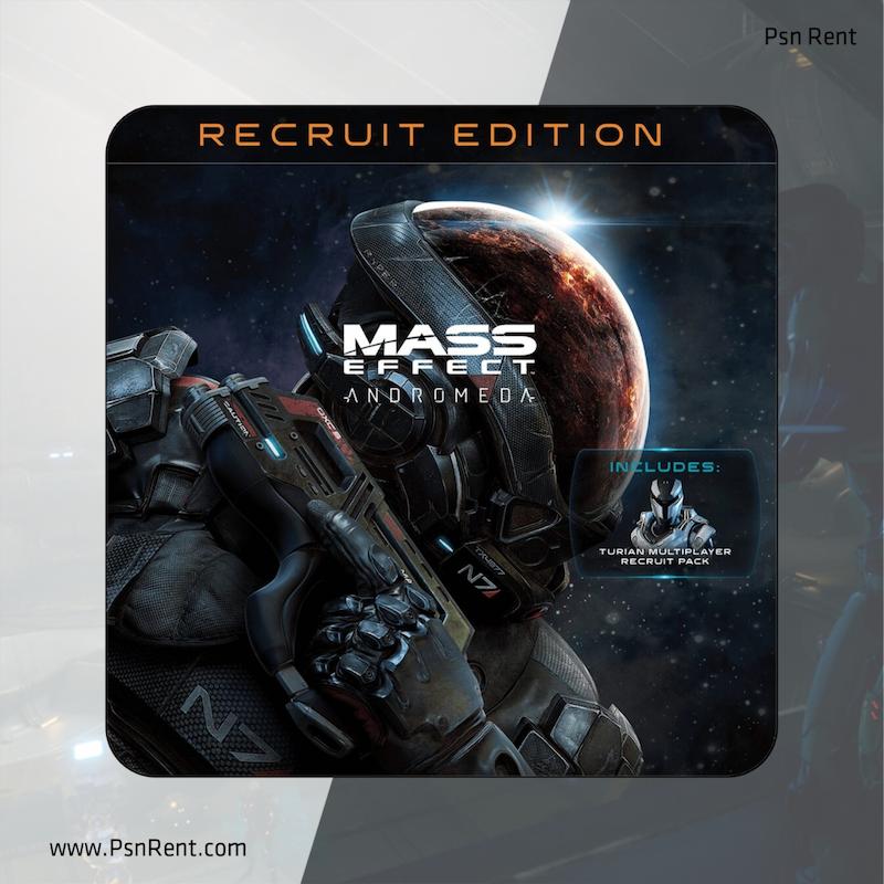 کاور بازی مس افکت آندرومدا استاندارد ریکروت Mass Effect Andromeda