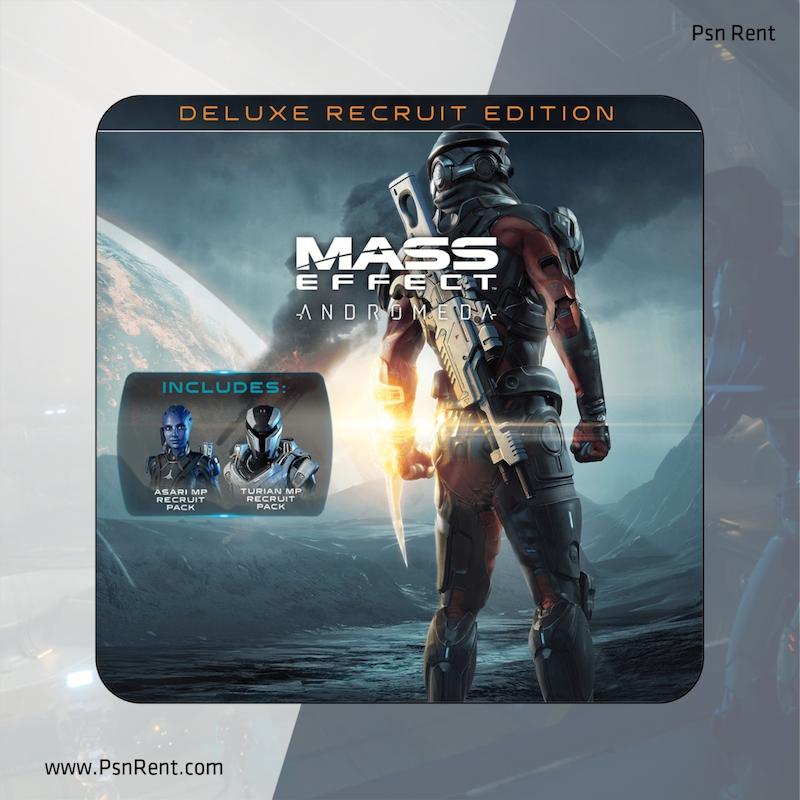  کاور بازی مس افکت آندرومدا دلوکس ریکروت Mass Effect Andromeda Deluxe Recruit Edition