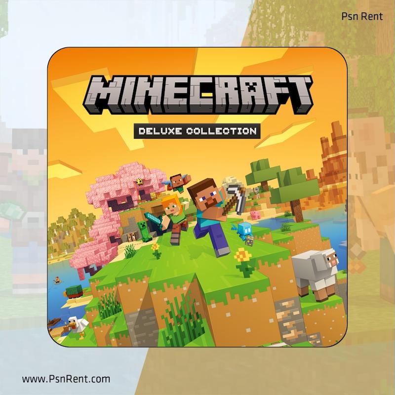 خرید اکانت قانونی بازی Minecraft Deluxe Collection کاور بازی ماینکرافت دلوکس کالکشن