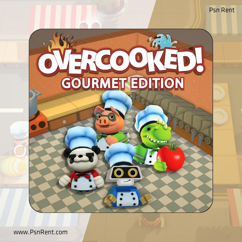 خرید و اجاره بازی Overcooked Gourmet Edition / اورکوکد گورمه برای PS5 و PS4 / پی اس فایو و پی اس فور