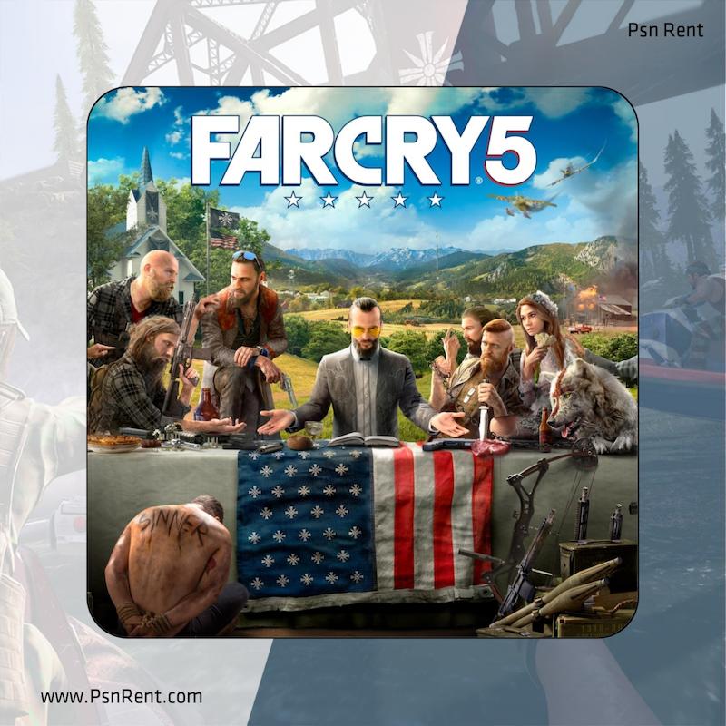 خرید و اجاره بازی Far Cry 5 / فار کرای ۵ برای PS5 و PS4 / پی اس فایو و پی اس فور