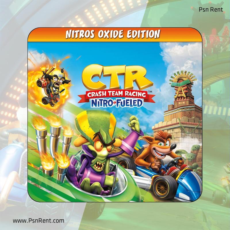 خرید و اجاره بازی Crash Team Racing Nitros Oxide Edition / کراش تیم ریسینگ نیتروس اکساید برای PS5 و PS4 / پی اس فایو و پی اس فور