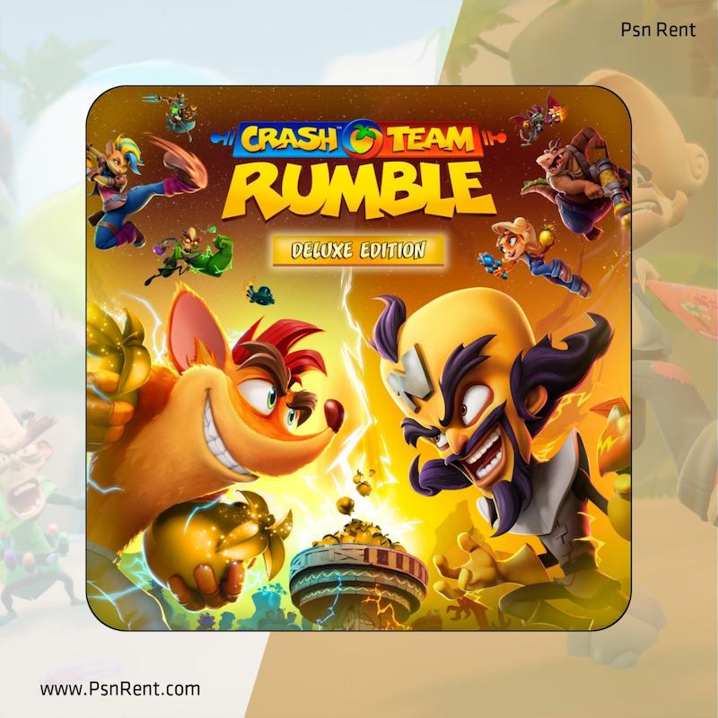 خرید و اجاره بازی Crash Team Rumble Deluxe Edition / کراش تیم رامبل دلوکس برای PS5 و PS4 / پی اس فایو و پی اس فور